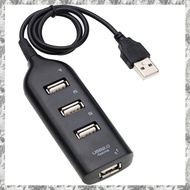 [I O J E] USB Hub 2.0 Multi-USB High Speed Hub Splitter 4-Port USB Hub Adapter for Laptop Receiver C