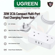 UGREEN CD280 Smart Extension Plug 30W PD | Soket Multiport White 50686
