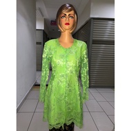 KEBAYA HIJAU TOP KAIN SULAM