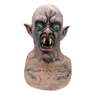2022 New Horror Mask Halloween Latex Mask Hood Zombie Cosplay Monster Hood