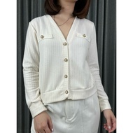 [LENORE] VICTORIA BLOUSE CARDI #1942