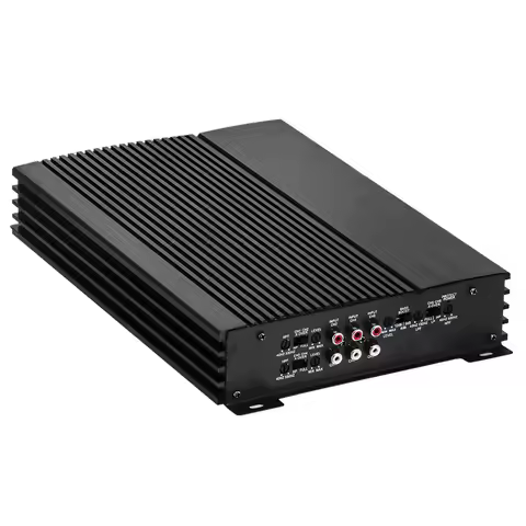 Car Mounted 6-channel Car Power Amplifier 6-Channel Input 6-channel Output Super High-Power 12V Powe