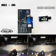 CAHAYA IBEZ 201 - Headlight Socket H4 LED Purple Lens Flat Light IBEZ 201