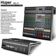 TERMURAH! MIXER AUDIO 12CH HUPER QX12 ORIGINAL HUPER QX12 QX12