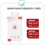 HUAWEI BIWIN NANO MEMORY CARD - 64GB/128GB/256GB (1 YEAR WARRANTY ORIGINALLY IMPORTED FROM CHINA)