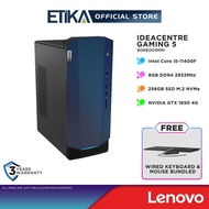 [Free 500GB HDD] Lenovo IdeaCentre G5 90RE001MMI Desktop PC | Intel i5-11400F, 8GB, 256GB, GTX1650, 