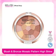 BYS Cosmetics Blush & Bronze Mosaic Pattern High Shine 8 g.