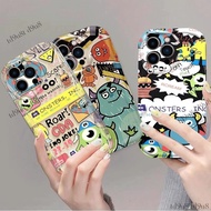 Full Screen Little Monster Shockproof Phone casing OPPO RENO 12 11 10 9 8 7 6 5 PRO 4 SE 3 4Z 7Z 8Z 