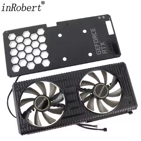 New FD9015U12S RTX3060Ti RTX3060 Fan with Frame Back Plate For Palit/Leadtek RTX 3060 Ti 3060 Dual G