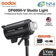 Godox DP600III-V Professional Studio Flash with LED Modeling Lamp