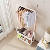⭐SG SALES⭐ Clothes rack floor-to-ceiling vertical home bedroom single pole cool drying hanger cabinet clothes pole balco