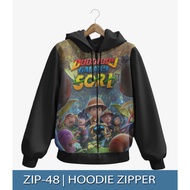 Boboiboy SORI Printing 3D Zipper Hoodie Jacket Kids Boboiboy Trendy ZIP-48