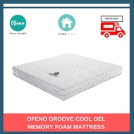 Ofeno Groove Cool Gel Memory Foam Mattress (8inch)