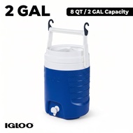 Cooler Jug - Igloo Sport (2 Gallon / 7.6L) Blue + Hook UQ