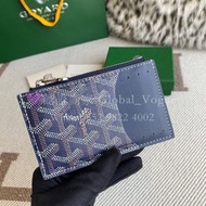 紫鑽🌟誠信商家🌟💜GOYARD Wallet BourBon Blue 零錢包 卡包