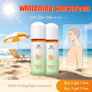 Sunscreen Cream Moisture-Boosting Sun Serum 40g SPF50+ PA+++ Sun UV Protection No White Cast