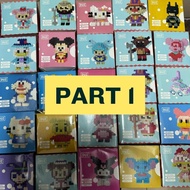 Part 1/2 Small Connection Block Cute Cartoon Block DIY Self Assembly Building Block [Connection Bloc