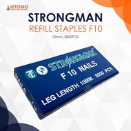 Strongman F10 Staples Strongman 10mm F 10 Staples Nail Refill/