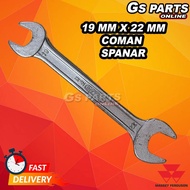 🚜19 MM  X 22 MM COMAN SPANAR | GS PARTS