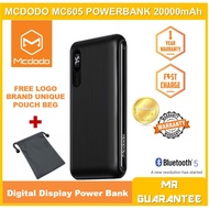 🔥MCDODO🔥 PANDA SERIES MC605 20000mAh Powerbank 🎁