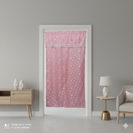 Door Curtain/Premium Jacquard Cloth Double Curtain/Width 85cm Height 154cm