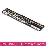 2x20 Pin GPIO Reference Board Marker Pin Definition for Raspberry Pi 4 B 3B+ 3B Zero 2 W 1.3 WH