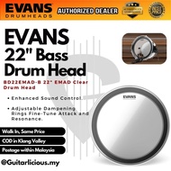 Evans BD22EMAD-B 22inch EMAD Clear - Bass Drum Skin / Drum head