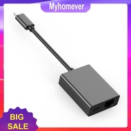 Type-C To RJ45 Internet Cable Plug and Play USB Type C To RJ45 Lan Adapter Support PD Charging for M