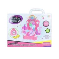 Rsiam Toys โต๊ะแต่งตัวพร้อมอุปกรณ์พับเก็บได้ 686A (1 ชุด) (558930-529458010)