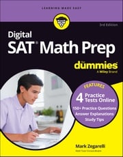Digital SAT Math Prep For Dummies, 3rd Edition Mark Zegarelli