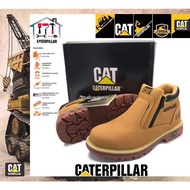 ❍▫✥Men’s Safety Boot Steel Toe Caterpillar / Kasut Safety Boot lelaki berzip / Kasut Sarung Kerja Ada Besi Gempak bergay