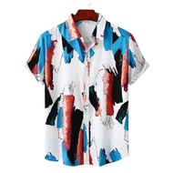 New Shirt For Men Casual Shirts Design 3D Printing Mens Shirt Short Sleeve Beach Shirt Batik Top For Man