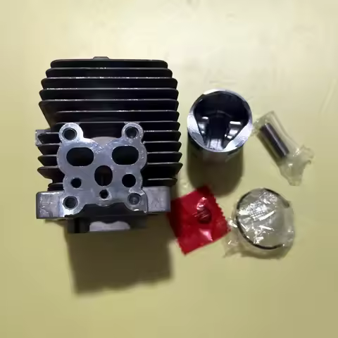 Cylinder Piston Kit 34MM For Stihl FS38 2-Mix FS55 2-Mix FS55R HS45 HS52 4140 020 1206,4228 020 1200