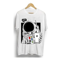 Men's Distro T-Shirt Men's T-Shirt Astronaut Coffee AMG Men's T-Shirt - BF155