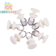 [largelookS] 20pcs Curtain Track Glider Rail Curtain Hook Rollers Curtain Tracks Accessories [new]