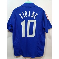 Vintage Classic FRANCE 2002-2004 Home Soccer Jersey % Jersey Made In TUNISIA