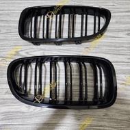 Grill bmw F10 Dual Slate Black Glossy Grille bmw F10 2010-2017