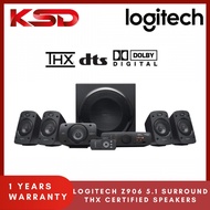 LOGITECH Z906 5.1 SURROUND THX CERTIFIED SPEAKERS ( 980-000468 )  - ORIGINAL LOGITECH MALAYSIA STOCK