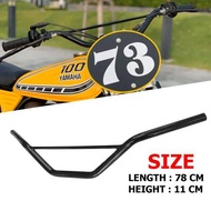Motorcycle Handlebars Black For FIT YAMAHA ENDURO DT100 DT125 DT175 DT360 DT400 1 Piece