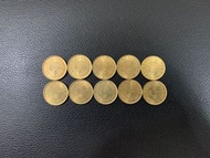 （大壹毫1979年）伊利沙伯二世（女皇）香港硬幣壹毫（$0.1）1979年 共10枚