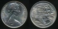 【全球硬幣】澳洲 Australia 1970 20c澳大利亞錢幣 20分 AU