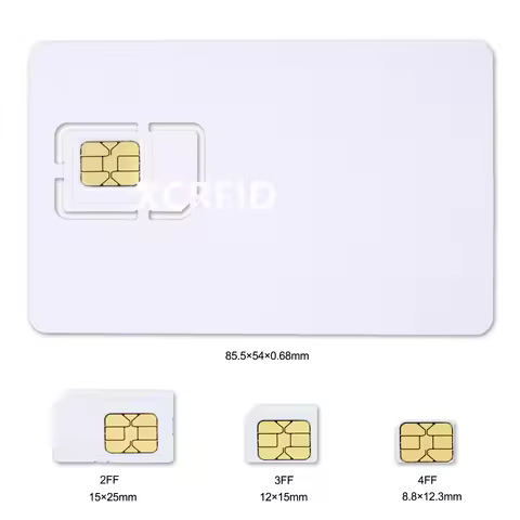 Intelligent Progarmmable Blank LTE USIM 4G Card WCDMA GSM Blank Mini Nano Micro 2FF 3FF 4FF SIM Writ