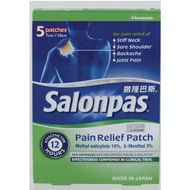 Salonpas Patch Pain Relief Patch (7cmx10cm) 5's