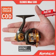 Rill Fishing Reel Mini Fishing Reel ELENXS Fishing Reel Fishing Reel 5.2:1 Mini500