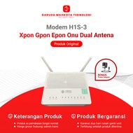 Xpon H1S-3 Gpon Epon Onu Modem Original Used/ with Bonus Adapter