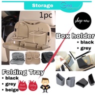 Folding Auto Cup Holder Car Back Seat Table Drink Food Tray Auto Travel Desk wira waja bezza axia sa