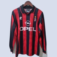 Jersey Ac Milan Original 1995-1996 Player Issue Roberto Baggio 18 (M)
