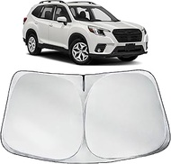 Front Windshield Sun Shade Sunshade Compatible with Subaru Forester 2025 2024 2023 2022 2021 2020 20