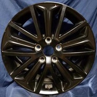 5孔114.3 17吋現代HYUNDAI TUCSON原廠鋁圈 黑色【益和輪胎】