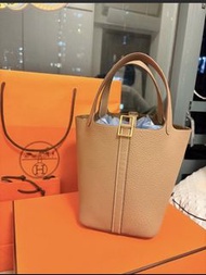 Hermes Picotin Lock 18 大象灰金扣